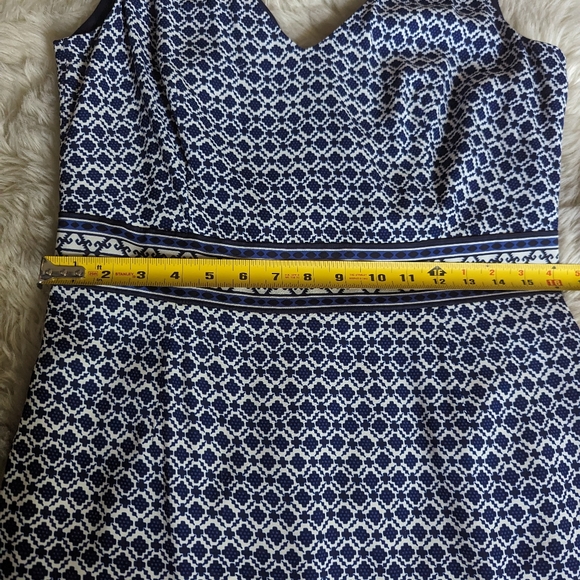 EUC Tory Burch Piera Sleeveless Printed Sheath Dress - Picture 9 of 16